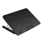 CoolCold F5  Laptop Radiator Bracket Office Desk Adjustable Laptop Cooler,Style:  Basic Edition