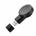 For Samsung Galaxy Watch 4 / 3 USB Mini Portable Watch Charger(Black)