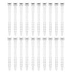 3 Sets 20pcs/Set  Fishbone Silicone Cable Tie Cable Organizer Winder, Color: White 