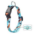 Geometric Print Ethnic Pet Collar for AirTag, Specification: S( Mint Green)
