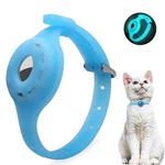 Pet Luminous Collar Locator Cover for Airtag, Specification: S(Luminous Blue)