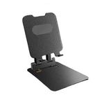 Tablet Mobile Phone Desktop Double Pole Lifting Folding Bracket, Color: Black (Small)
