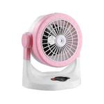 DFS003 Home USB Desktop Mini Air Conditioning Fan Dormitory Humidification Spray Cooler(Pink)
