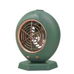 Home Office Portable Desktop Spray Fan Air Cooler, Spec: Plug-in Model(Green)