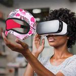 VR Glasses Sweatproof Breathable Eye Mask(Love Flower)
