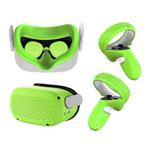 VR Glasses Lens Shell Handle Protective Case For Oculus Quest 2(Green)