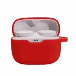 For JBL T230NC TWS Wireless Bluetooth Headphones Silicone Case(Red)