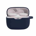 For JBL T230NC TWS Wireless Bluetooth Headphones Silicone Case(Afternoon Blue)