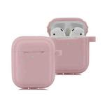 Bluetooth Earphone Soft Silicone Case For AirPods (Pink)