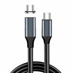 CC25 24Pin Dual Type-C / USB-C Fast Charging Magnetic Data Cable, Style: 1.5m Line+Magnetic Head