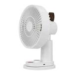 Smart Remote Control Usb Charging Shaking Head Desktop Fan Stroller Clip Fan(White)