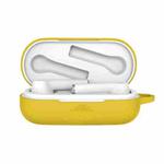 Bluetooth Earphone Silicone Protective Case for Huawei Honor FlyPods 3(Yellow)