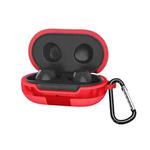 2 PCS Bluetooth Earphone Silicone Cover For Samsung Galaxy Buds(Red)