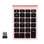BT304 22 Keys Laptop Mini Wireless Keyboard, Spec: 2.4G (Gold)