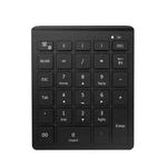 BT302 28 Keys Laptop Mini Wireless Keyboard, Spec: Bluetooth (Black)