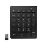 BT302 28 Keys Laptop Mini Wireless Keyboard, Spec: 2.4G (Black)