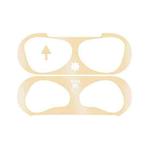 2 PCS Headphone Inner Cover Protective Metal Dustproof Sticker for AirPods 3(A1)