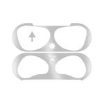 2 PCS Headphone Inner Cover Protective Metal Dustproof Sticker for AirPods 3(B1)