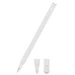 2 PCS Cartoon Touch Silicone Pen Case For Apple Pencil 2(White)