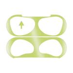 2 PCS Headphone Inner Cover Sticker Dustproof Protective Film For Airpods 3(Green)