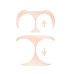 5 PCS Headphone Inner Cover Metal Dustproof Sticker For Samsung Galaxy Buds 2(Rose Gold)