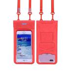 Tteoobl  30m Underwater Mobile Phone Waterproof Bag, Size: Small(Red)
