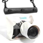 Tteoobl  T-518 20M Underwater Diving Bag Slr Camera Housing Case Pouch Dry Bag L(White)