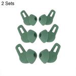 2 Sets Bluetooth Earphone Ear Cap Silicone Protective Case For Huawei Freelace Pro(Green)