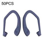 50PCS EG40 For Apple Airpods Pro Sports Wireless Bluetooth Earphone Silicone Non-slip Ear Hook(Purple)