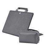 Laptop Bag Protective Case Tote Bag For MacBook Pro 15.4 inch, Color: Dark Gray + Power Bag