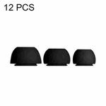 4 Sets In-Ear Headphones Silicone Earphone Earbud Case For AirPods Pro(Black)