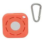 Tracker Anti-Lost Silicone Case For Airtag, Color: Coral Color+D Buckle