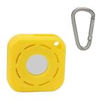 Tracker Anti-Lost Silicone Case For Airtag, Color: Yellow+D Buckle