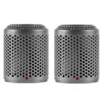 2 PCS Outer Cover Dust Filter for Dyson Hair Dryer HD01/HD03/HD08(Bright Gray)