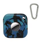 Tracker Color Print Anti-Lost Protective Cover For AirTag(Black Gray)