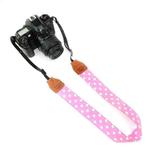 Multi-color Shoulder Neck Strap SLR Retro Camera Shoulder Strap(Rose Pink)