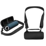 Bluetooth Speaker Shoulder Bag For JBL Flip 4/5/6(Black)