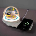 Decorative Table Lamp Wireless Fast Charging Smart Bluetooth Music Light, Style: Basic Model(Penguin)