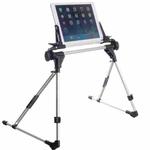 Mobile Phone Tablet Folding Aluminum Alloy Stand Live Portable Stand(White)