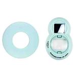 Mini Digital Camera Lens Selfie Mirror + Auxiliary Circle Set for FUJIFILM Instax Mini7+(Blue)