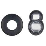 Mini Digital Camera Lens Selfie Mirror + Auxiliary Circle Set for FUJIFILM Instax Mini7+(Black)