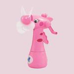 Cartoon Children Student Hand Shake Spray Fan Manual Mini Spray Fan(Pink)