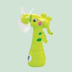 Cartoon Children Student Hand Shake Spray Fan Manual Mini Spray Fan(Green)