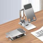Portable Mobile Phone Tablet Desktop Stand, Color: K5 Silver