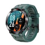 K37 1.32 Inch Heart Rate Monitoring Smart Watch With GPS Positioning Function(Green)
