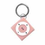 MP3 Shape Protective Case For Airtag Locator Tracker Anti-lost Protective Case(Pink)