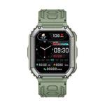 KR06 1.8 Inch Heart Rate Blood Pressure Monitoring Smart Calling Watch(Green)