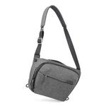 Portable Waterproof Photography SLR Camera Messenger Bag, Color: 10L Light Gray