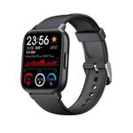 QS16Pro 1.69-Inch Health Monitoring Waterproof Smart Watch, Supports Body Temperature Detection, Color: Black