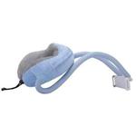 U-shaped Pillow Mobile Phone Bracket Hanging Neck Lazy Bracket(Light Blue)